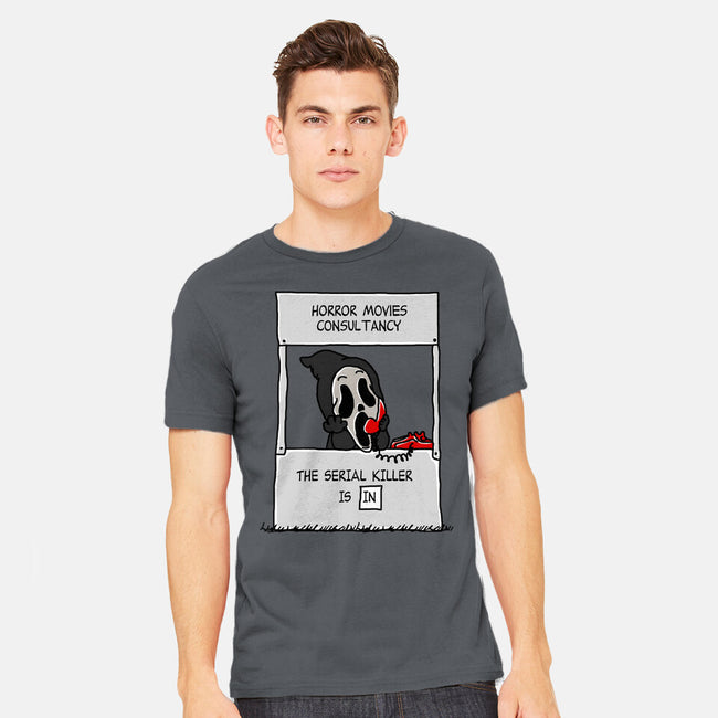 Horror Movies Consultancy-mens heavyweight tee-Melonseta