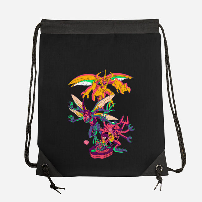 Knowledge-none drawstring bag-Jelly89