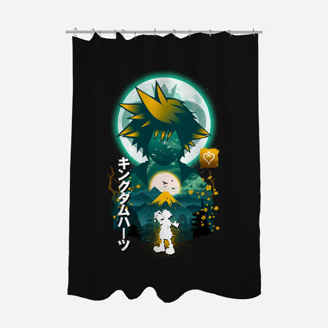 For A Kingdom-none polyester shower curtain-hirolabs
