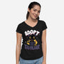 A Familiar-womens v-neck tee-Nemons