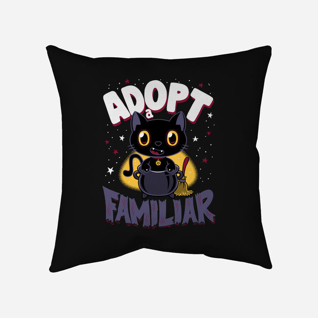 A Familiar-none removable cover w insert throw pillow-Nemons
