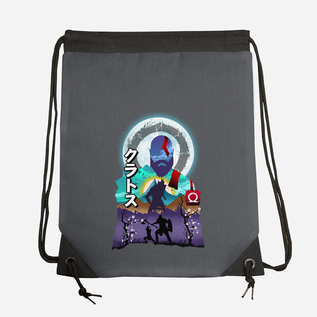 Battle Begin-none drawstring bag-hirolabs