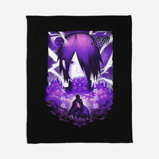 Rinne Sharingan-none fleece blanket-hypertwenty