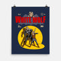 White Wolf Comic-none matte poster-daobiwan