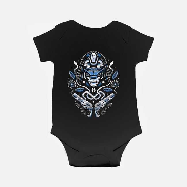 Ace Of Spades Hunter-baby basic onesie-Logozaste