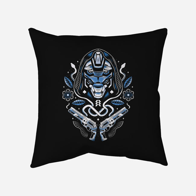 Ace Of Spades Hunter-none removable cover throw pillow-Logozaste