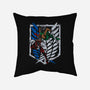 Mikasa Fighting-none removable cover throw pillow-Rogelio