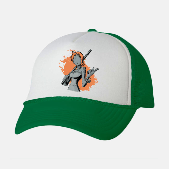 Dark Nami-unisex trucker hat-xMorfina