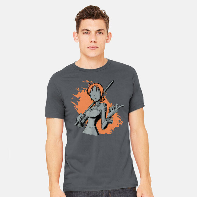 Dark Nami-mens heavyweight tee-xMorfina