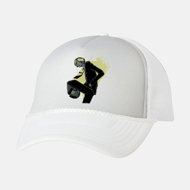 Dark Sanji-unisex trucker hat-xMorfina