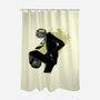 Dark Sanji-none polyester shower curtain-xMorfina