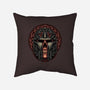 The Orphaned Warrior-none removable cover throw pillow-glitchygorilla