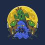 Moonlight Night Enemies-none removable cover w insert throw pillow-Logozaste