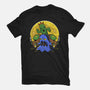 Moonlight Night Enemies-mens basic tee-Logozaste