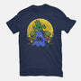Moonlight Night Enemies-mens basic tee-Logozaste