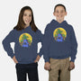 Moonlight Night Enemies-youth pullover sweatshirt-Logozaste