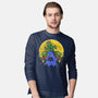 Moonlight Night Enemies-mens long sleeved tee-Logozaste