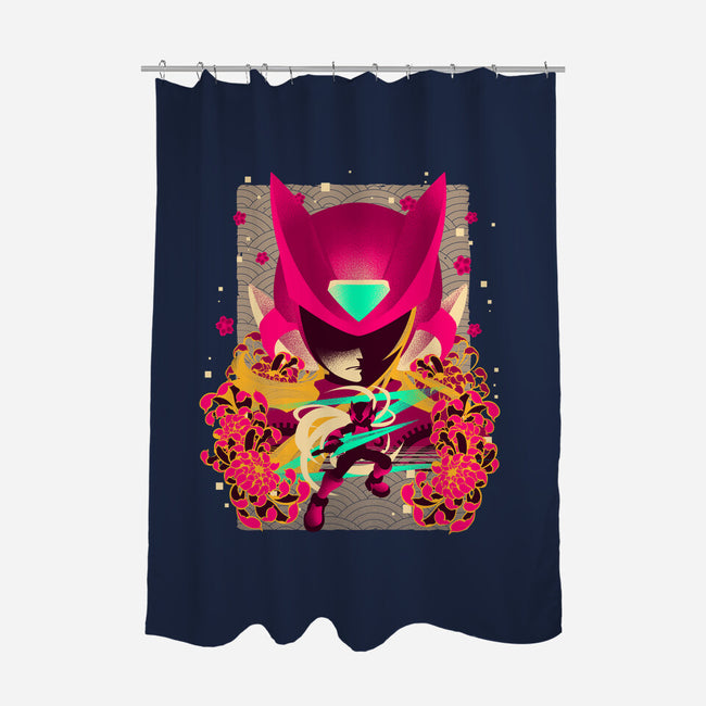 Zero Memories-none polyester shower curtain-hypertwenty