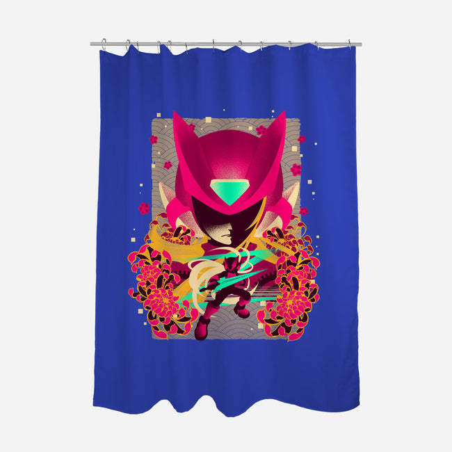 Zero Memories-none polyester shower curtain-hypertwenty