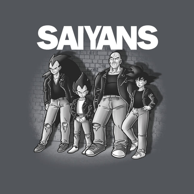 The Saiyans-mens basic tee-trheewood