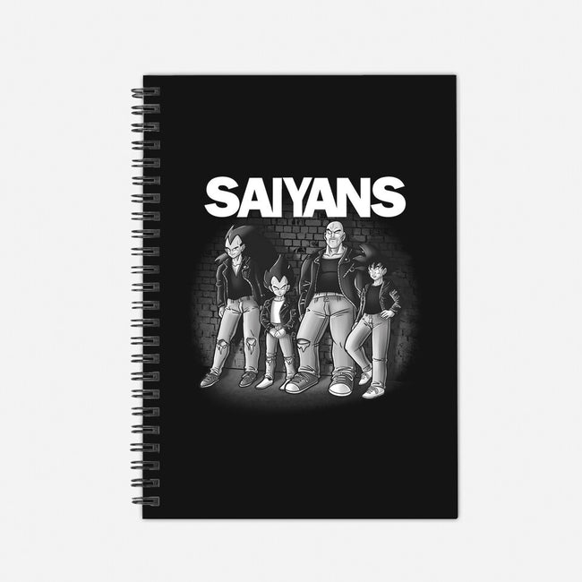 The Saiyans-none dot grid notebook-trheewood