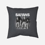 The Saiyans-none removable cover w insert throw pillow-trheewood