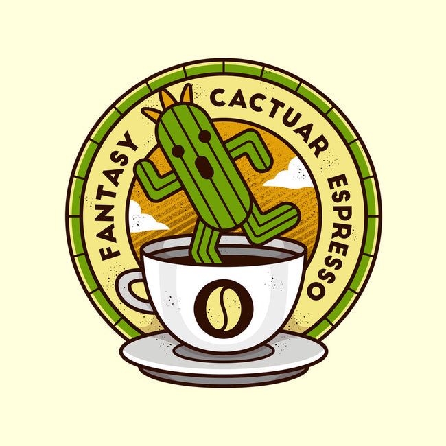 Cactuar Espresso Coffee-none removable cover w insert throw pillow-Logozaste