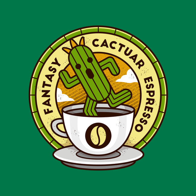 Cactuar Espresso Coffee-mens basic tee-Logozaste