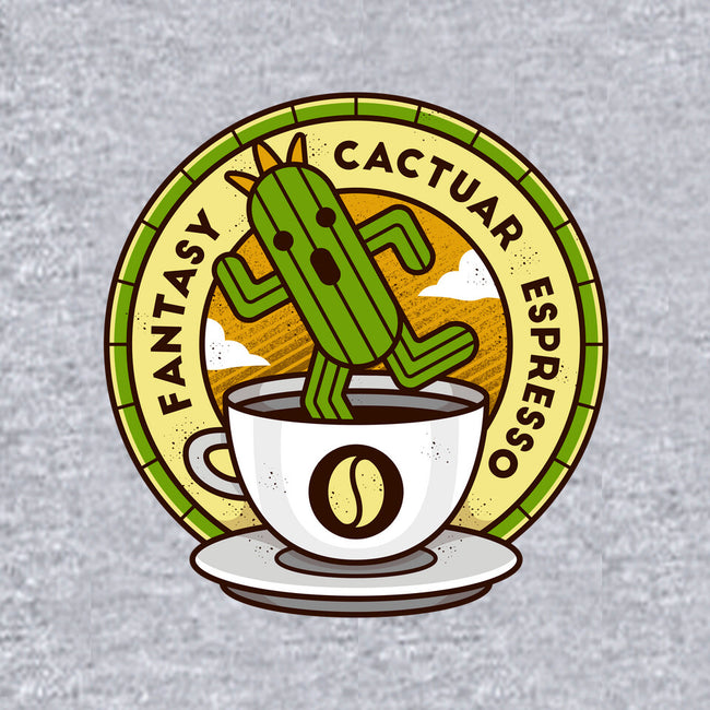 Cactuar Espresso Coffee-womens racerback tank-Logozaste