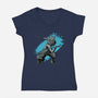 Dark Inosuke-womens v-neck tee-xMorfina