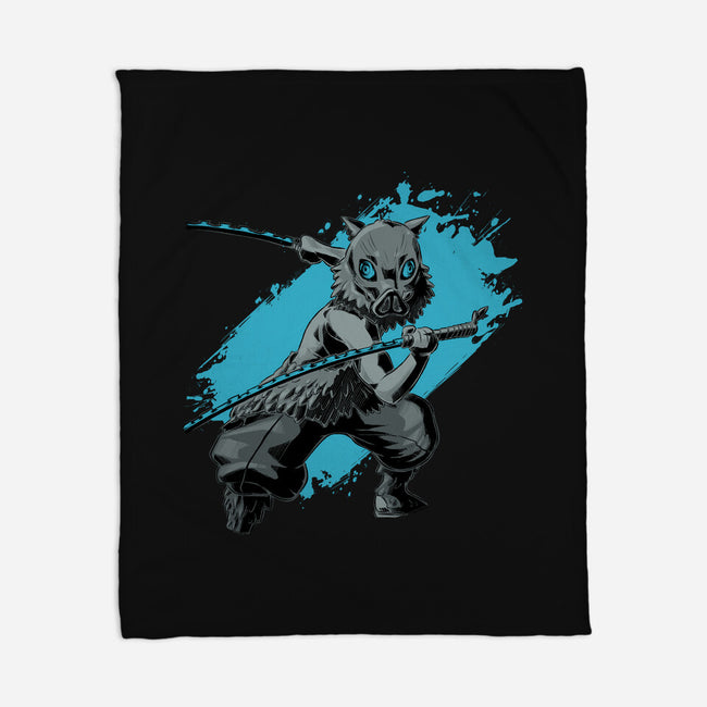 Dark Inosuke-none fleece blanket-xMorfina