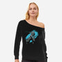 Dark Inosuke-womens off shoulder sweatshirt-xMorfina