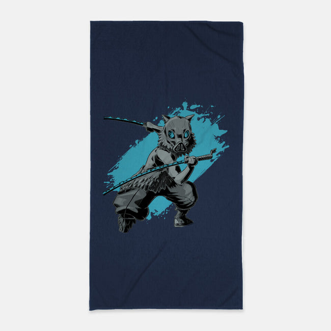 Dark Inosuke-none beach towel-xMorfina