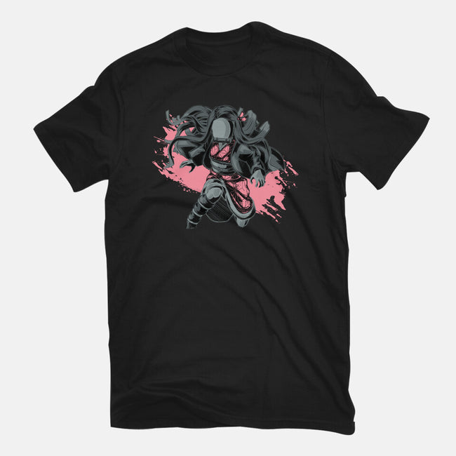 Dark Nezuko-unisex basic tee-xMorfina