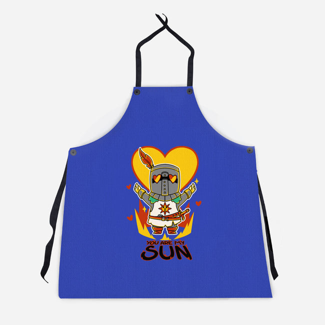 You Are My Sun-unisex kitchen apron-theteenosaur