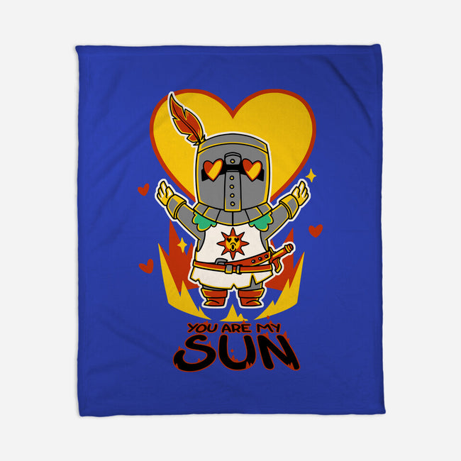 You Are My Sun-none fleece blanket-theteenosaur