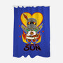 You Are My Sun-none polyester shower curtain-theteenosaur