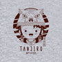 Masked Tanjiro-baby basic tee-Logozaste
