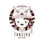 Masked Tanjiro-womens basic tee-Logozaste