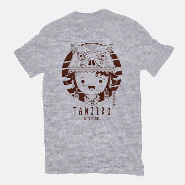 Masked Tanjiro-youth basic tee-Logozaste