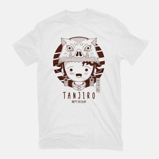 Masked Tanjiro-youth basic tee-Logozaste
