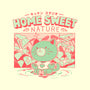 Home Sweet Nature-none stretched canvas-ilustrata