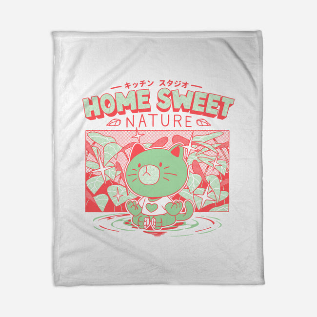 Home Sweet Nature-none fleece blanket-ilustrata