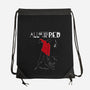 All Of Us Are Red-none drawstring bag-Boggs Nicolas