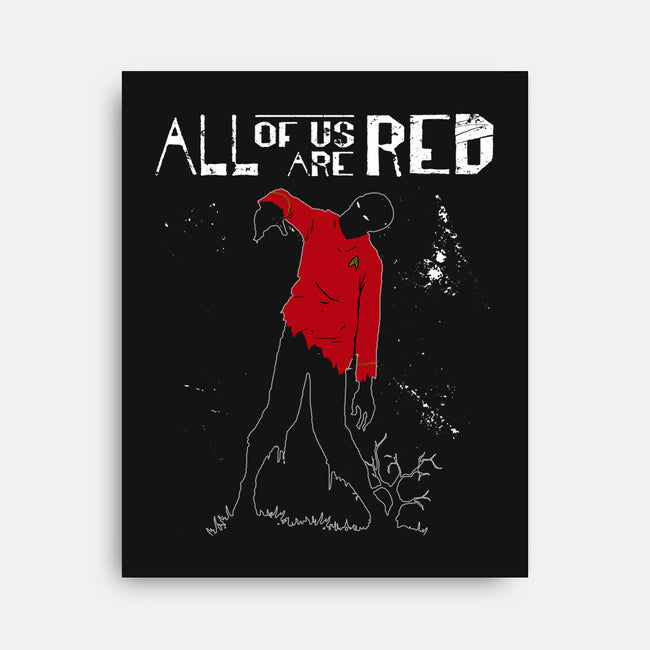 All Of Us Are Red-none stretched canvas-Boggs Nicolas