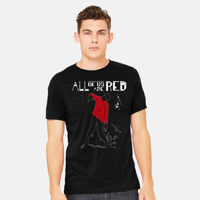 All Of Us Are Red-mens heavyweight tee-Boggs Nicolas