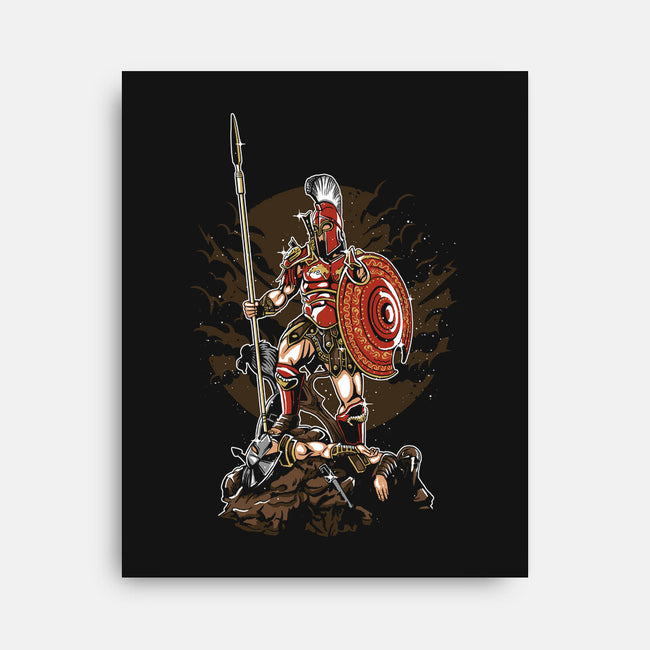 This Is Sparta-none stretched canvas-ElMattew