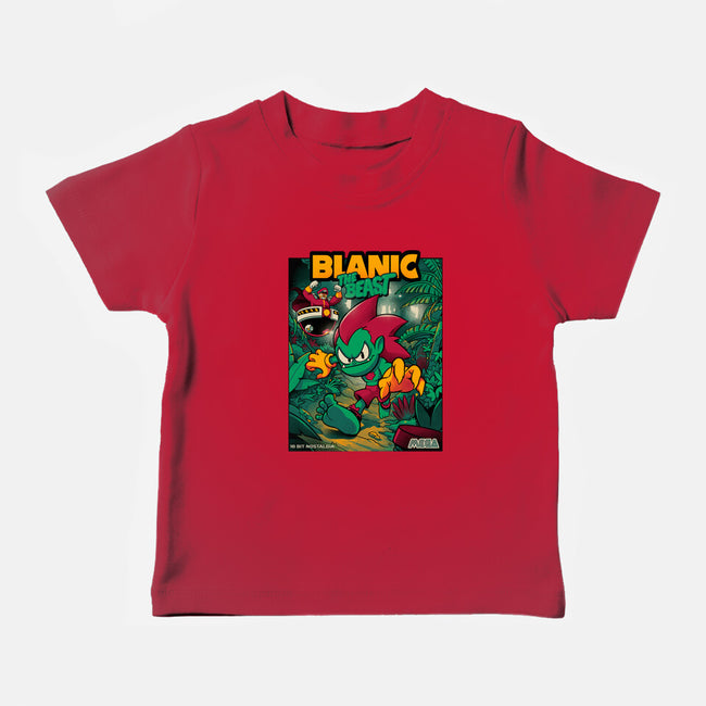 Blanic The Beast-baby basic tee-Bruno Mota