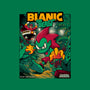 Blanic The Beast-none stretched canvas-Bruno Mota
