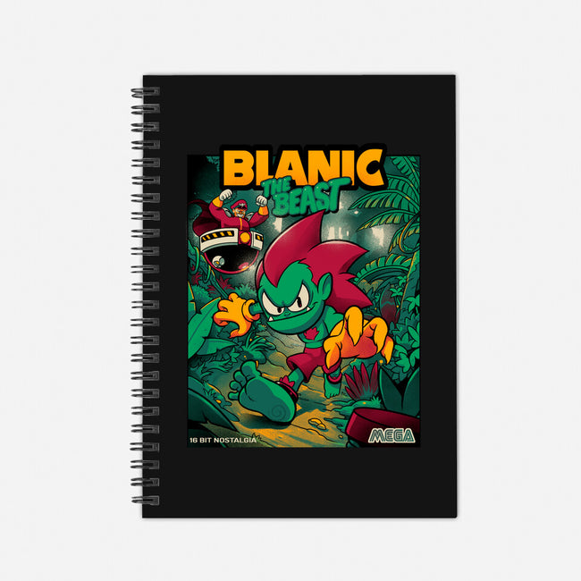 Blanic The Beast-none dot grid notebook-Bruno Mota